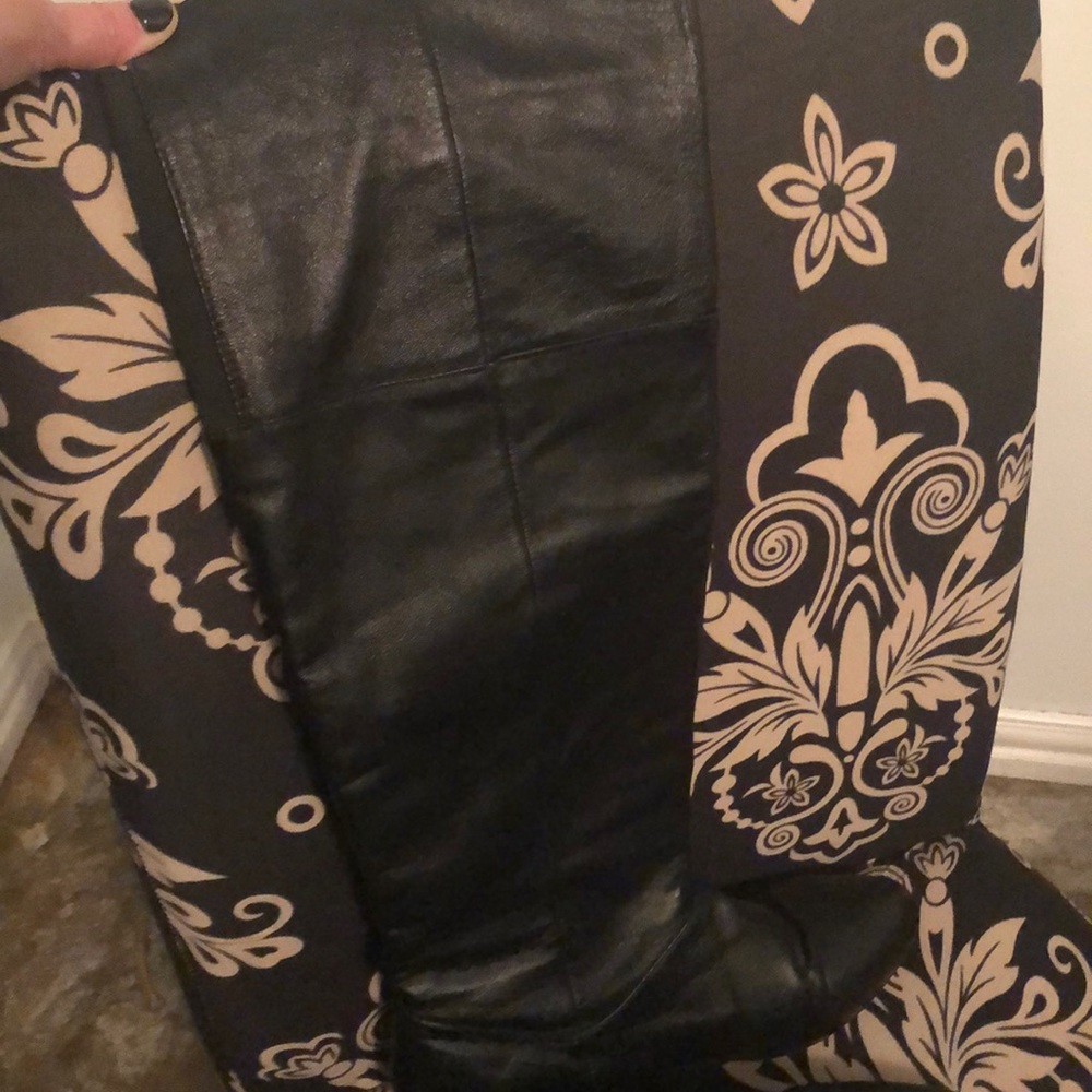 Black over the knee boots